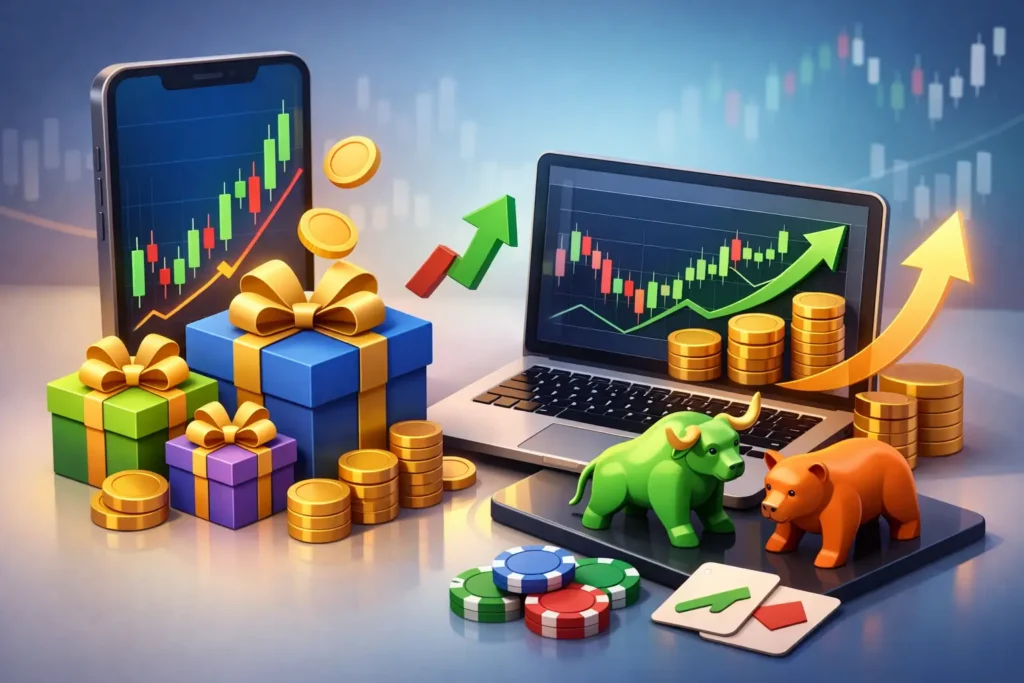 Bônus no primeiro depósito trading vale a pena?