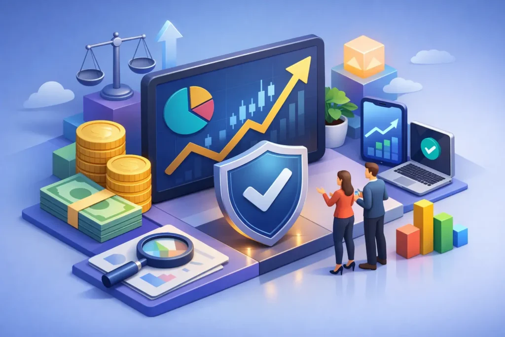 Plataforma de investimento confiável: como escolher